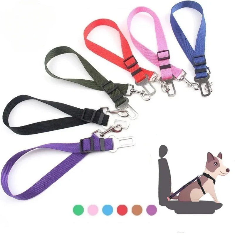 Cinto de segurança ajustável para cães e gatos
