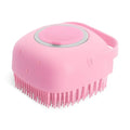 Escova de silicone com shampoo acoplado - 80ml